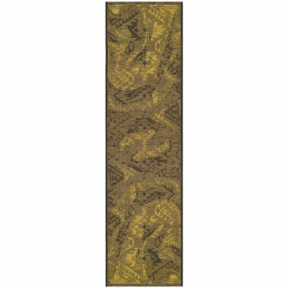 SAFAVIEH Palazzo Collection PAL122-56C10 Black / Green Rug