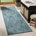 thumbnail image 1 of SAFAVIEH Palazzo PAL128-56C4 Turquoise / Black Rug, 1 of 7