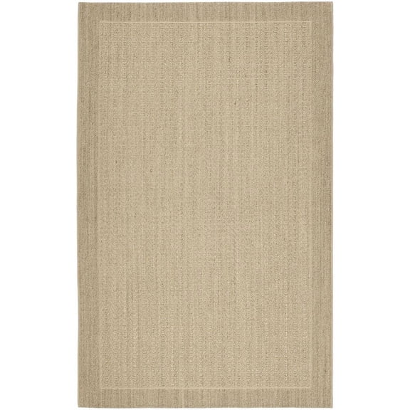 SAFAVIEH Palm Beach Adalyn Geometric Area Rug, Desert Sand, 4' x 6'