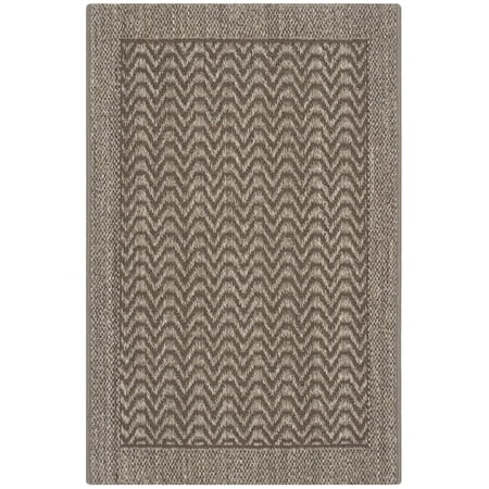SAFAVIEH Palm Beach Adalyn Geometric Area Rug, Silver, 2' x 3'