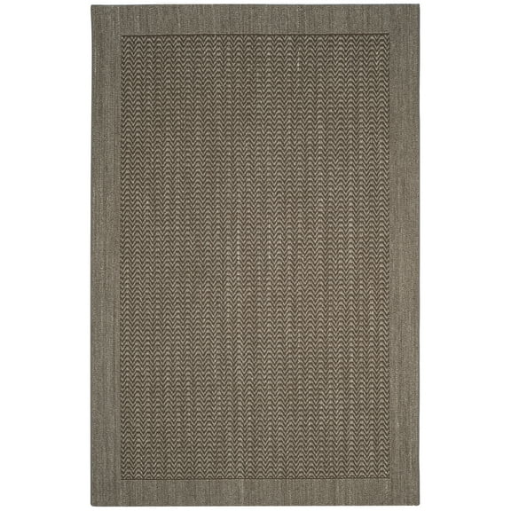 SAFAVIEH Palm Beach Adalyn Geometric Area Rug, Silver, 8' x 11'