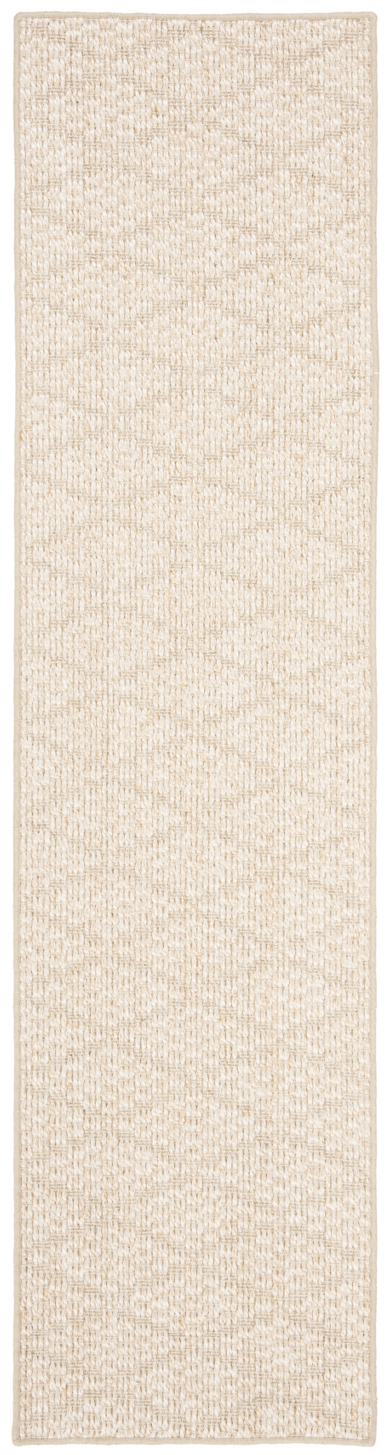 SAFAVIEH Palm Beach Bairre Geometric Runner Rug, Beige, 2' x 8'