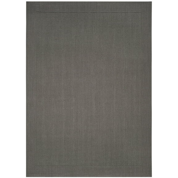 SAFAVIEH Palm Beach Candyce Geometric Area Rug, Ash, 8' x 10'