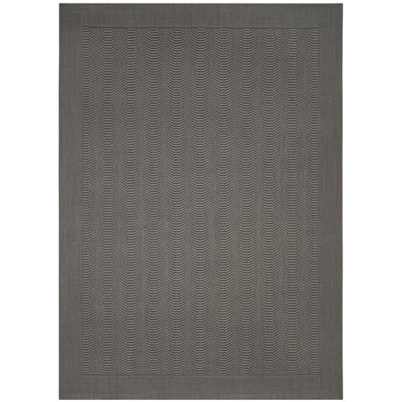SAFAVIEH Palm Beach Candyce Geometric Area Rug, Ash, 8' x 11'