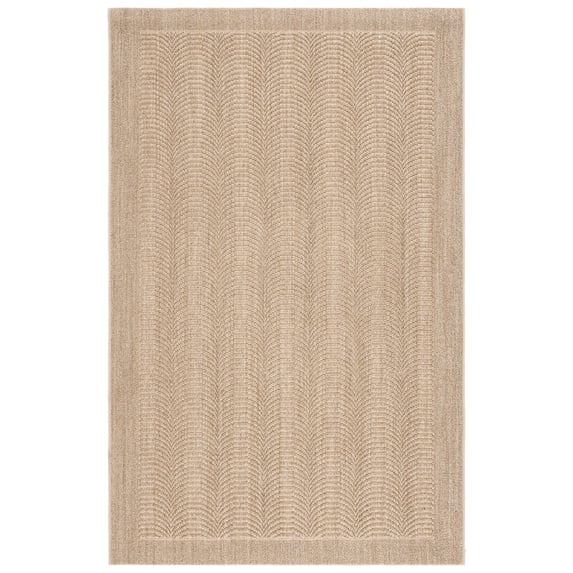 SAFAVIEH Palm Beach Candyce Geometric Area Rug, Desert Sand, 4' x 6'