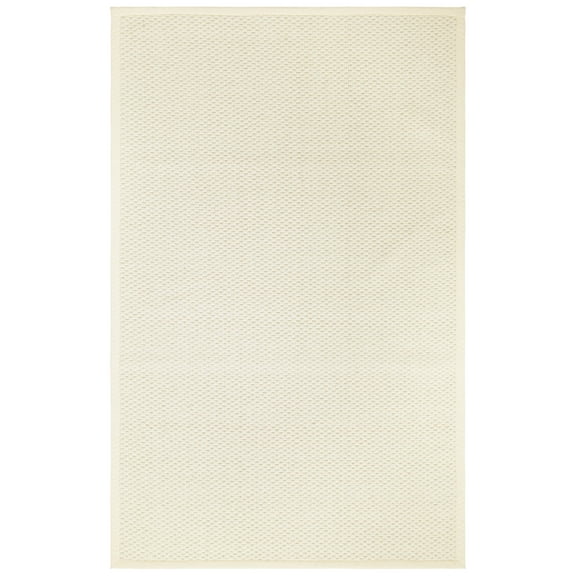 SAFAVIEH Palm Beach Carlie Bordered Area Rug, Ivory, 5' x 8'