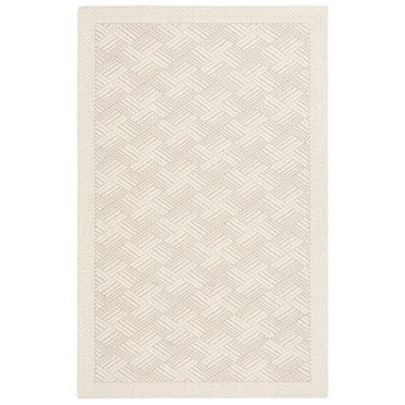 SAFAVIEH Palm Beach Clover Geometric Area Rug, Ivory, 8' x 10'