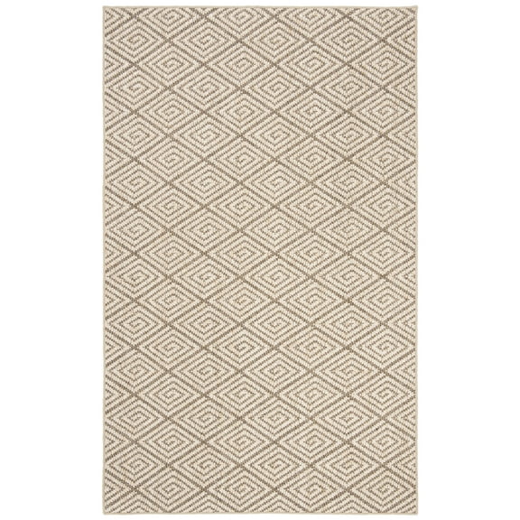 SAFAVIEH Palm Beach Collection PAB360B Beige/Brown Rug