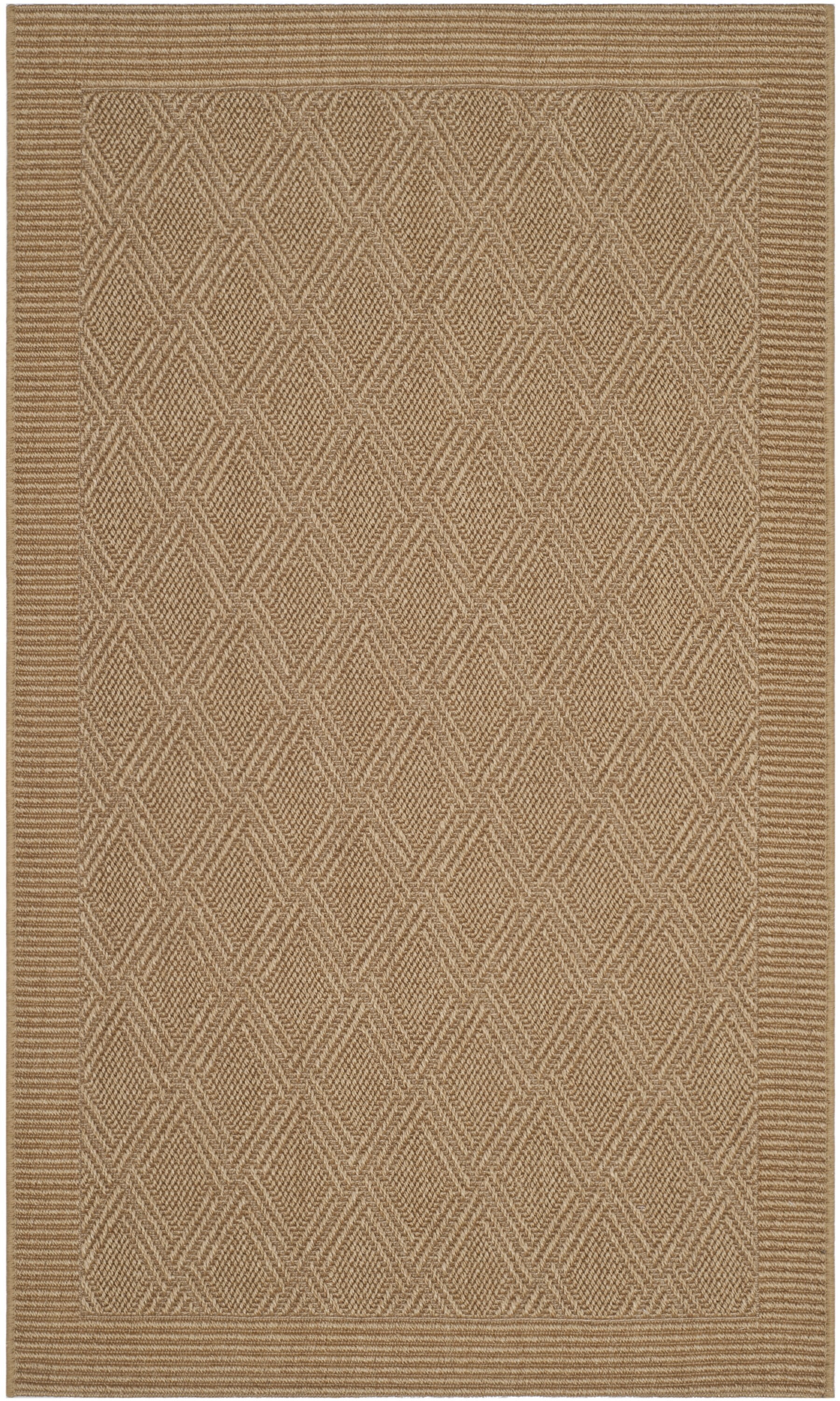 Maize Geometric Sisal 3' x 5' Area Rug