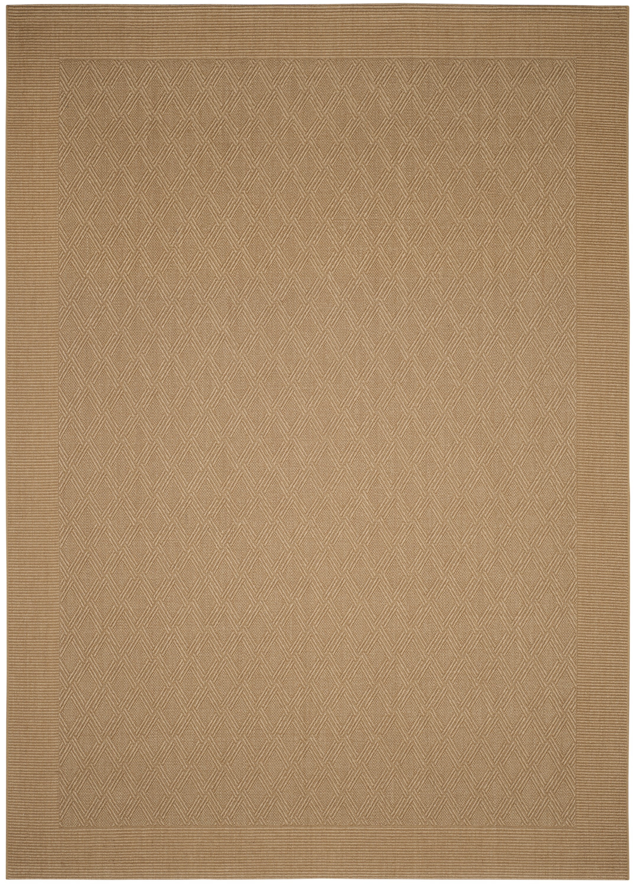 SAFAVIEH Palm Beach Femie Geometric Area Rug, Maize, 8' x 11'