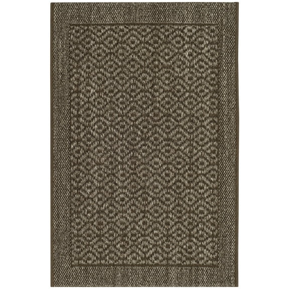 SAFAVIEH Palm Beach Jannine Geometric Area Rug, Silver, 2' x 3'