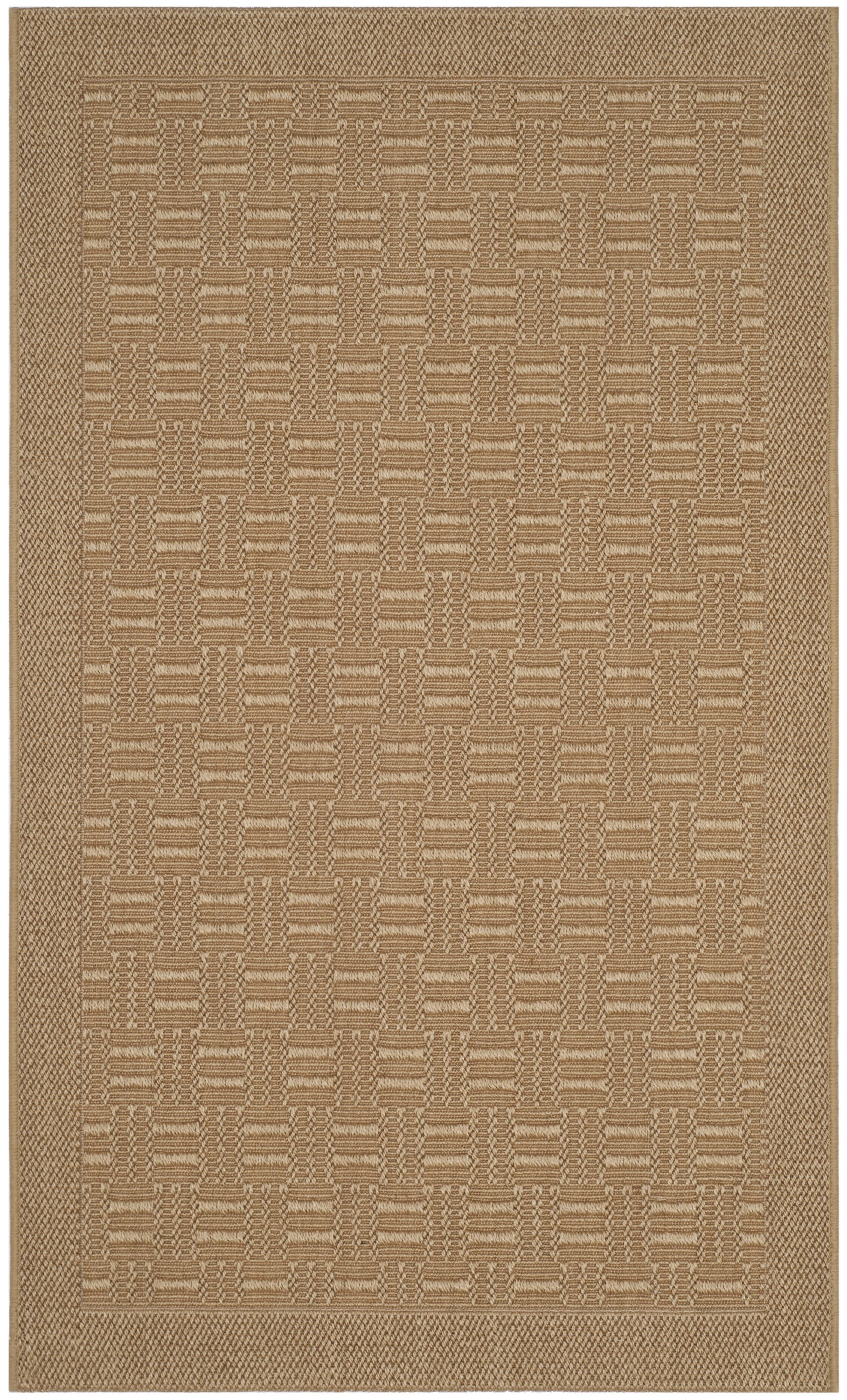 Maize Geometric Sisal 3' x 5' Area Rug