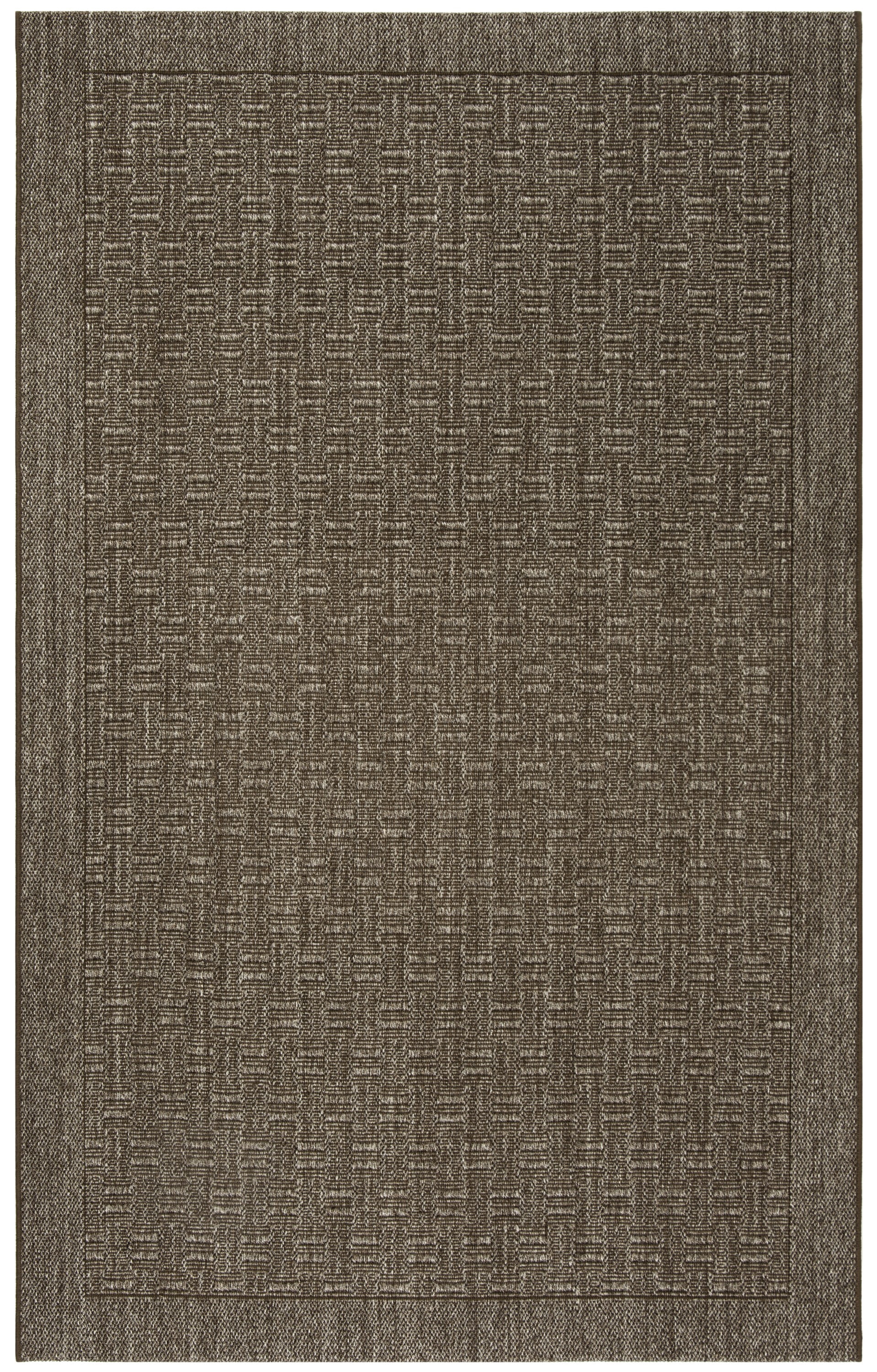 SAFAVIEH Palm Beach Kenyon Geometric Area Rug, Silver, 4' x 6'