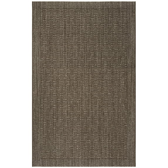 SAFAVIEH Palm Beach Kenyon Geometric Area Rug, Silver, 4' x 6'