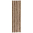 thumbnail image 1 of SAFAVIEH Palm Beach Leyla Striped Runner Rug, Natural/Black, 2'3" x 8', 1 of 6