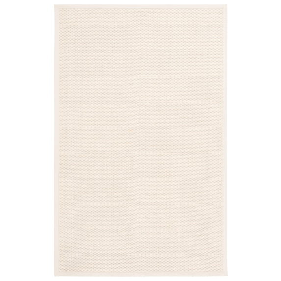 SAFAVIEH Palm Beach Miranda Solid Area Rug, Ivory, 3' x 5'