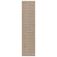 thumbnail image 1 of SAFAVIEH Palm Beach Norton Geometric Runner Rug, Natural/Black, 2' x 8', 1 of 5