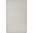 thumbnail image 1 of SAFAVIEH Palm Beach Sutton Texture/Embroidery Area Rug, Silver/Ivory, 8' x 10', 1 of 8