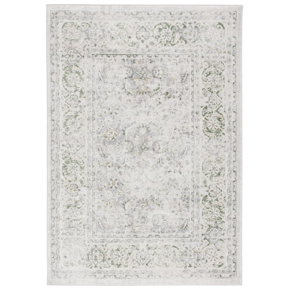 SAFAVIEH Palma Amanda Oriental Area Rug, Beige/Green, 5'5" x 7'7"
