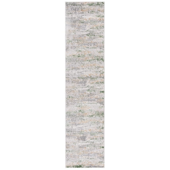 SAFAVIEH Palma Amanda Oriental Runner Rug, Beige/Green, 2'2" x 5'