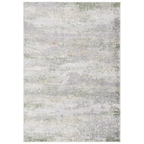 SAFAVIEH Palma Amelia Abstract Area Rug, Grey/Green, 5'5" x 7'7"