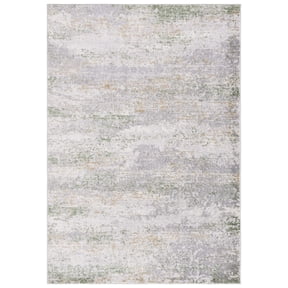 SAFAVIEH Palma Amelia Abstract Area Rug, Grey/Green, 9' x 12'