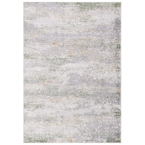 SAFAVIEH Palma Amelia Abstract Area Rug, Grey/Green, 9' x 12'