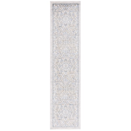 SAFAVIEH Palma Giuseppe Oriental Runner Rug, Beige/Light Blue, 2'2" x 5'