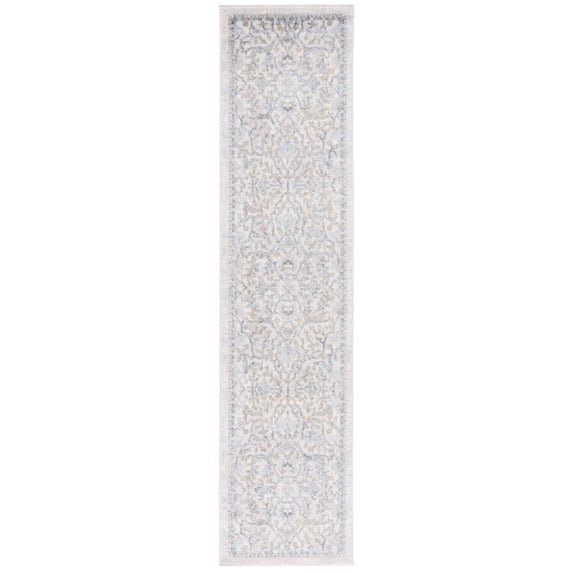 SAFAVIEH Palma Giuseppe Oriental Runner Rug, Beige/Light Blue, 2'2" x 5'