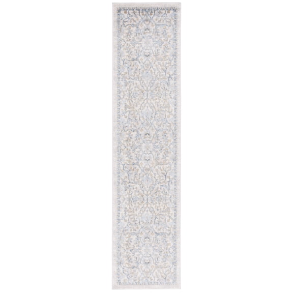 SAFAVIEH Palma Giuseppe Oriental Runner Rug, Beige/Light Blue, 2'2" x 7'