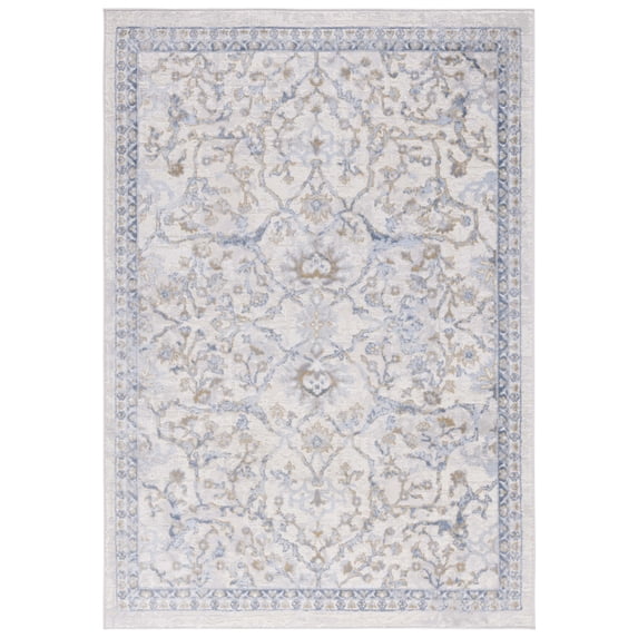 SAFAVIEH Palma Giuseppe Oriental Runner Rug, Beige/Light Blue, 2'2" x 9'