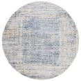 thumbnail image 1 of SAFAVIEH Palma Jason Abstract Area Rug, Beige/Light Blue, 6'7" x 6'7" Round, 1 of 8