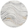thumbnail image 1 of SAFAVIEH Palma Lucas Abstract Area Rug, Beige/Light Grey, 5'1" x 5'1" Round, 1 of 8