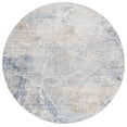 thumbnail image 1 of SAFAVIEH Palma Marin Abstract Area Rug, Beige/Blue, 6'7" x 6'7" Round, 1 of 8