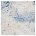 thumbnail image 1 of SAFAVIEH Palma Marin Abstract Area Rug, Beige/Blue, 6'7" x 6'7" Square, 1 of 8