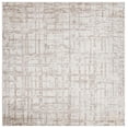 thumbnail image 1 of SAFAVIEH Palma Marina Abstract Area Rug, Beige/Brown, 6'7" x 6'7" Square, 1 of 8