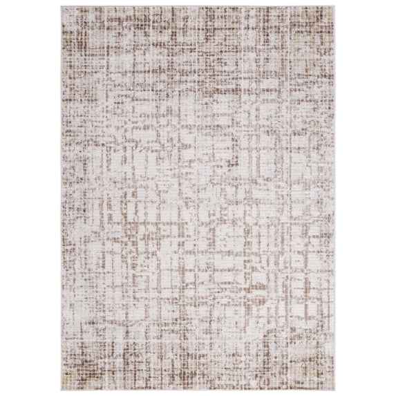 SAFAVIEH Palma Marina Abstract Area Rug, Beige/Brown, 9' x 12'