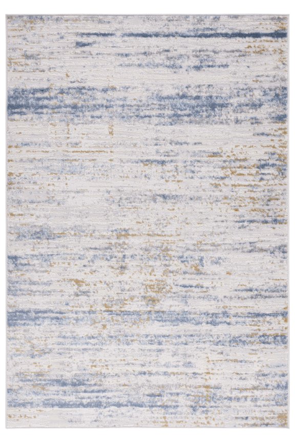 Palma Seamus Abstract Area Rug, Beige/Light Blue, 5'5" x 7'7"
