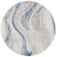 thumbnail image 1 of SAFAVIEH Palma Sherisse Abstract Area Rug, Beige/Light Blue, 6'7" x 6'7" Round, 1 of 8