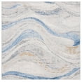 thumbnail image 1 of SAFAVIEH Palma Sherisse Abstract Area Rug, Beige/Light Blue, 6'7" x 6'7" Square, 1 of 8