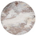 thumbnail image 1 of SAFAVIEH Palma Tristen Abstract Area Rug, Beige/Brown, 6'7" x 6'7" Round, 1 of 8