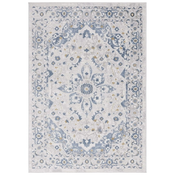 SAFAVIEH Palma Vince Oriental Area Rug, Beige/Light Blue, 2'2" x 3'9"