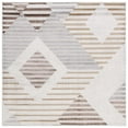thumbnail image 1 of SAFAVIEH Palma Vincent Geometric Area Rug, Beige/Light Grey, 6'7" x 6'7" Square, 1 of 8