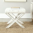 thumbnail image 1 of SAFAVIEH Palmer Ottoman Silver Nail Head Multi / Beige, 1 of 6