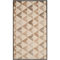 SAFAVIEH Paradise Ainslee Area Rug, Soft Anthracite/Cream, 4' x 5'7"