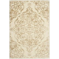 SAFAVIEH Paradise Alannah Damask Vines Runner Rug, Stone, 2'2" x 8'