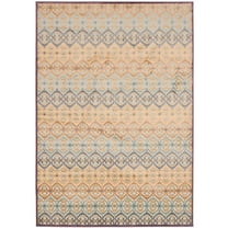 SAFAVIEH Paradise Angelina Geometric Tessellation Area Rug, Mauve/Multi, 4' x 5'7"