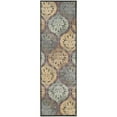 thumbnail image 1 of SAFAVIEH Paradise Bayram Floral Ogee Runner Rug, Charcoal/Multi, 2'5" x 7'6", 1 of 3