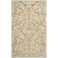 thumbnail image 1 of SAFAVIEH Paradise Clarette Damask Floral Area Rug, Stone/Cream, 2'7" x 4', 1 of 7