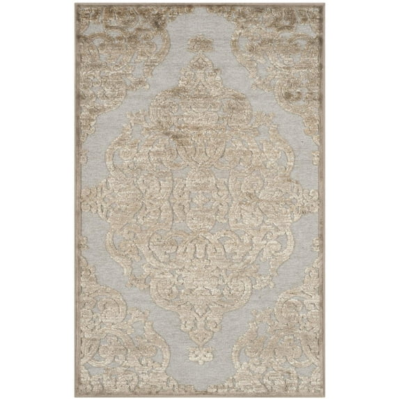 SAFAVIEH Paradise Collection PAR348-3110 Mouse Rug